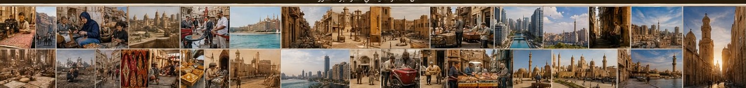 Aspects of Egyptian life through the ages