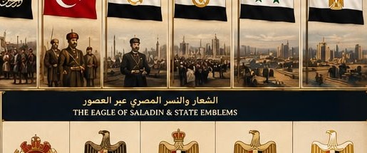 The Eagle of Saladin and Egyptian state emblems