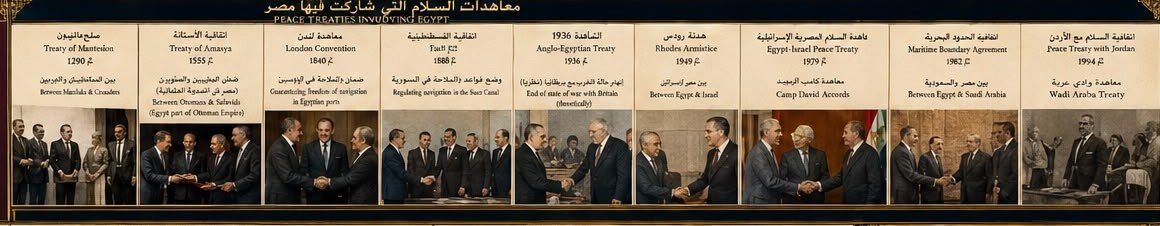 Peace treaties involving Egypt through history