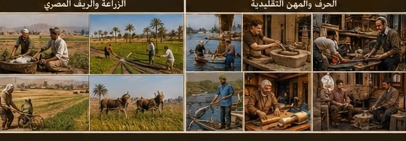 Egyptian agriculture and rural life